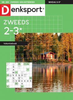 Denksport Zweeds 2-3 vakantieboek – 14 November 2024