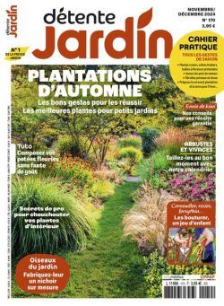 Detente Jardin – Novembre-Decembre 2024