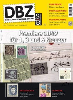 Deutsche Briefmarken-Zeitung – 21 Oktober 2024