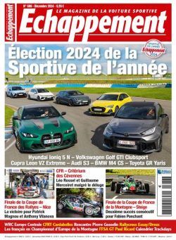 echappement – Decembre 2024