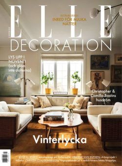 Elle Decoration Sweden – November 2024