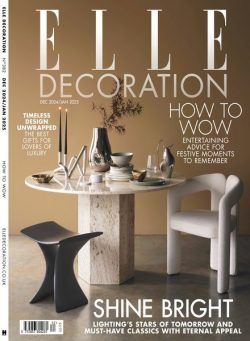 Elle Decoration UK – December 2024 – January 2025