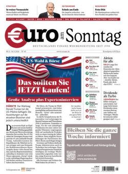 Euro am Sonntag – 8 November 2024