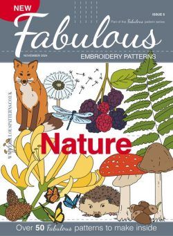 Fabulous Embroidery Patterns – Nature – November 2024