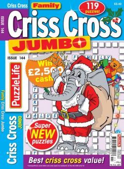 Family Criss Cross Jumbo – November 2024