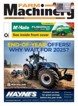 Farm Machinery – November 2024