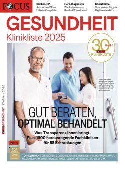 Focus Gesundheit – Oktober 2024