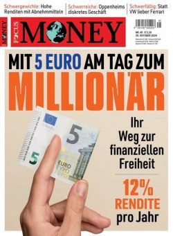 Focus Money – 30 Oktober 2024