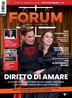 Forum Magazine Italia – Novembre 2024