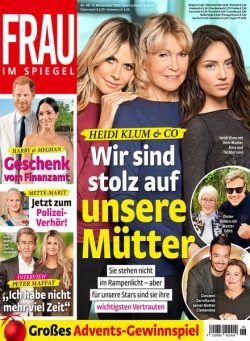 Frau im Spiegel – 6 November 2024