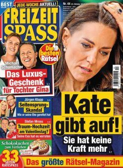 Freizeit Spass – 22 Oktober 2024