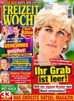 Freizeitwoche – 20 November 2024