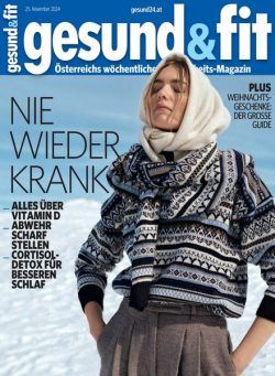 Gesund & Fit – 25 November 2024