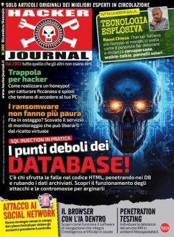 Hacker Journal – Dicembrwe Dicembre 2024 – Gennaio 2025