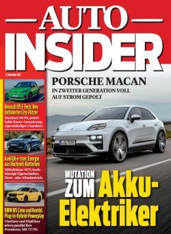 Insider Austria – 13 November 2024