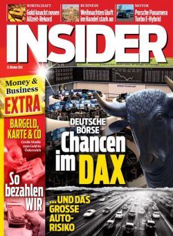 Insider Austria – 23 Oktober 2024