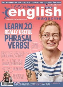 Learn Hot English – Issue 270 2024