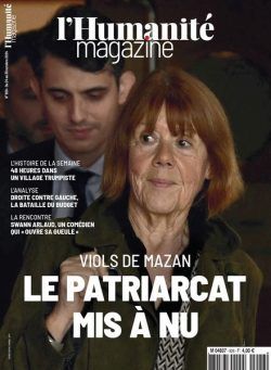 L’Humanite Magazine – 24 Octobre 2024