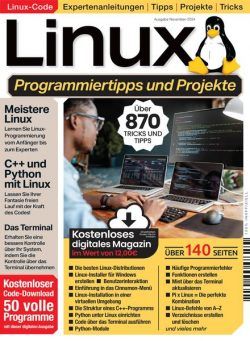 Linux Das essentielle Handbuch – November 2024