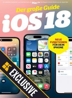 Mac Life Sonderheft – Der grosse Guide iOS 18