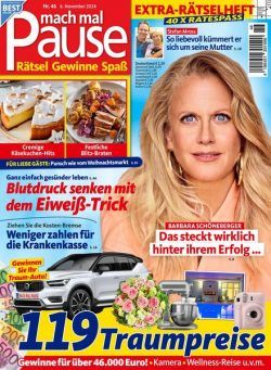 Mach mal Pause – 6 November 2024