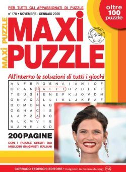 Maxi Puzzle – Novembre-Dicembre 2024 – Gennaio 2025