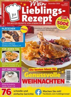 Mein Lieblingsrezept – Dezember 2024