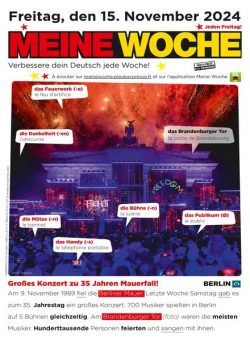 Meine Woche – 14 November 2024