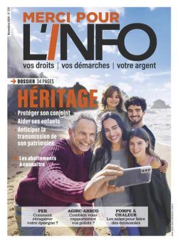 Merci Pour L’info – Novembre 2024