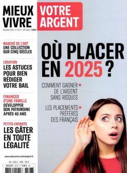 Mieux Vivre Votre Argent – Decembre 2024