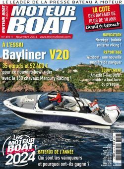 Moteur Boat – Novembre 2024