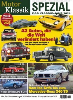 Motor Klassik – Spezial das Klassik-Jahr 2024