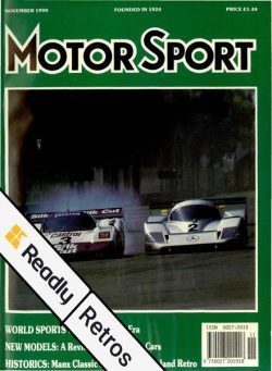 Motor Sport Magazine – November 1990