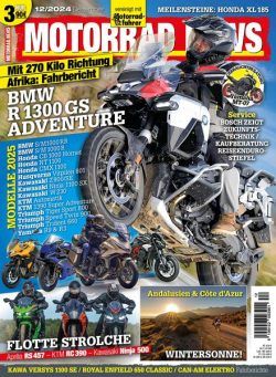 Motorrad News – Dezember 2024