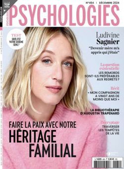 Psychologies France – Decembre 2024