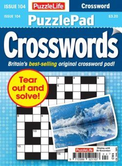 PuzzleLife PuzzlePad Crosswords – Issue 104 2024