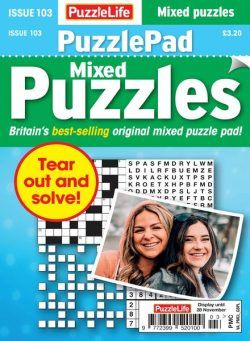 PuzzleLife PuzzlePad Puzzles – October 2024