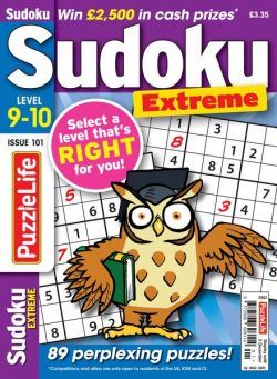 PuzzleLife Sudoku Extreme – Issue 101 2024