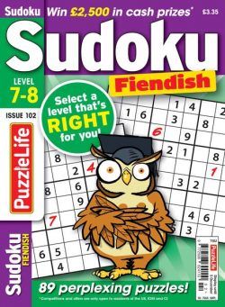 PuzzleLife Sudoku Fiendish – Issue 102 2024