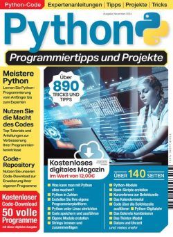 Python Programmiertipps und Projekte – November 2024