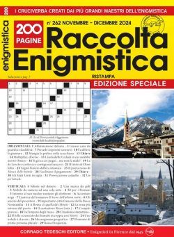 Raccolta Enigmistica – Novembre-Dicembre 2024