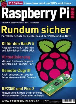 Raspberry Pi Geek – Dezember 2024 – Januar 2025