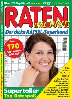 Raten mit Pfiff! – Oktober 2024