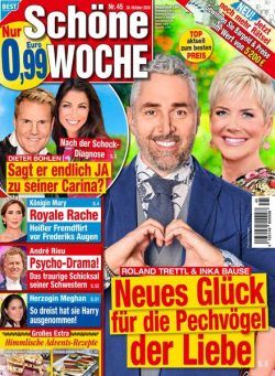 Schone Woche – 30 Oktober 2024