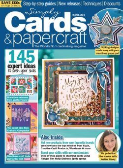 Simply Cards & Papercraft – Issue 264 2024