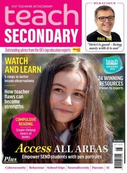 Teach Secondary – November-December 2024