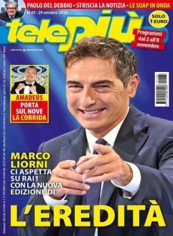 Telepiu – 29 Ottobre 2024