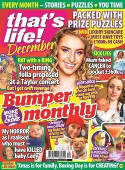 That’s Life Monthly – 28 November 2024