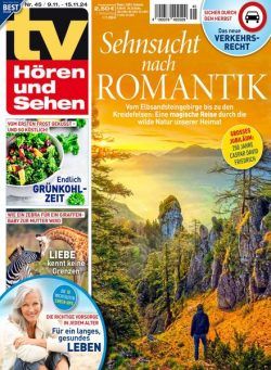 TV HOren und Sehen – 1 November 2024