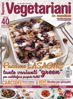 Vegetariani in Cucina – Dicembre 2024 – Gennaio 2025